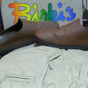 Womens Birkenstocks Amsterdam Clogs Brown Women's Size 6 1/2-7